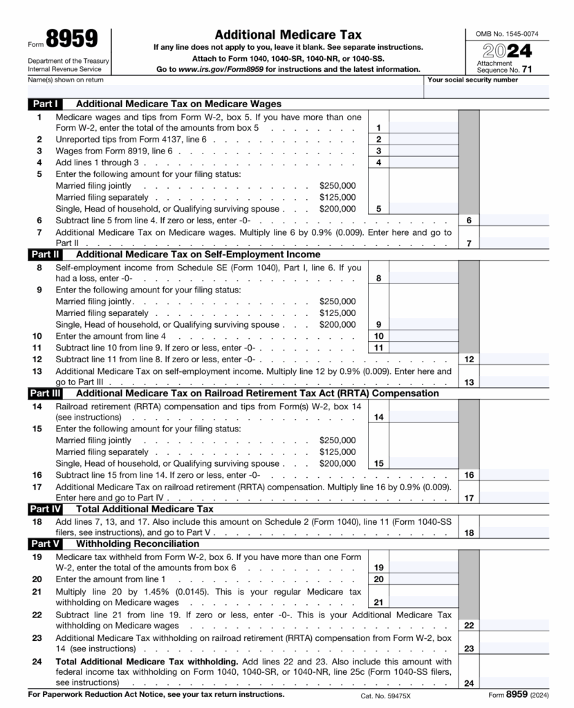 Form 8959